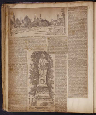 1882 Scrapbook of Newspaper Clippings Vo 1 035